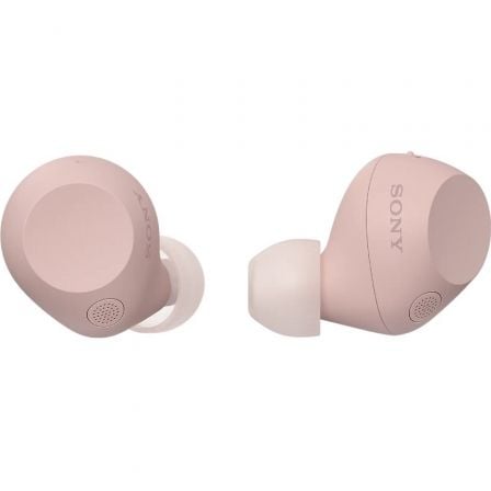 Auriculares Bluetooth Sony WF-C710N con estuche de carga/ Autonomía 12h/ Rosas